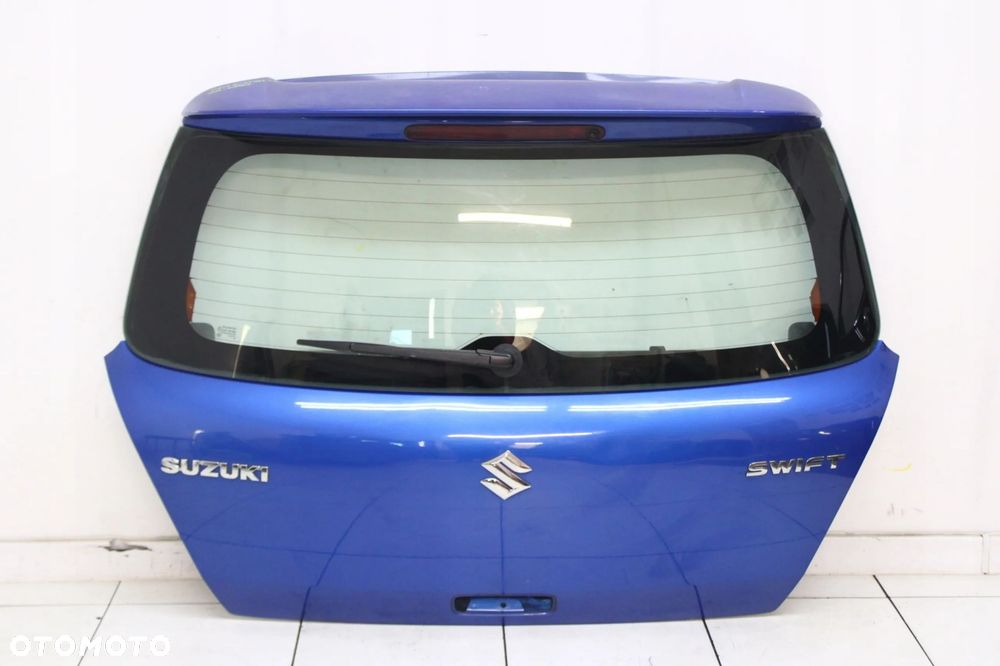 SUZUKI SWIFT MK6 04R- KLAPA BAGAŻNIKA TYŁ TYLNA + LOTKA ZCG - 1