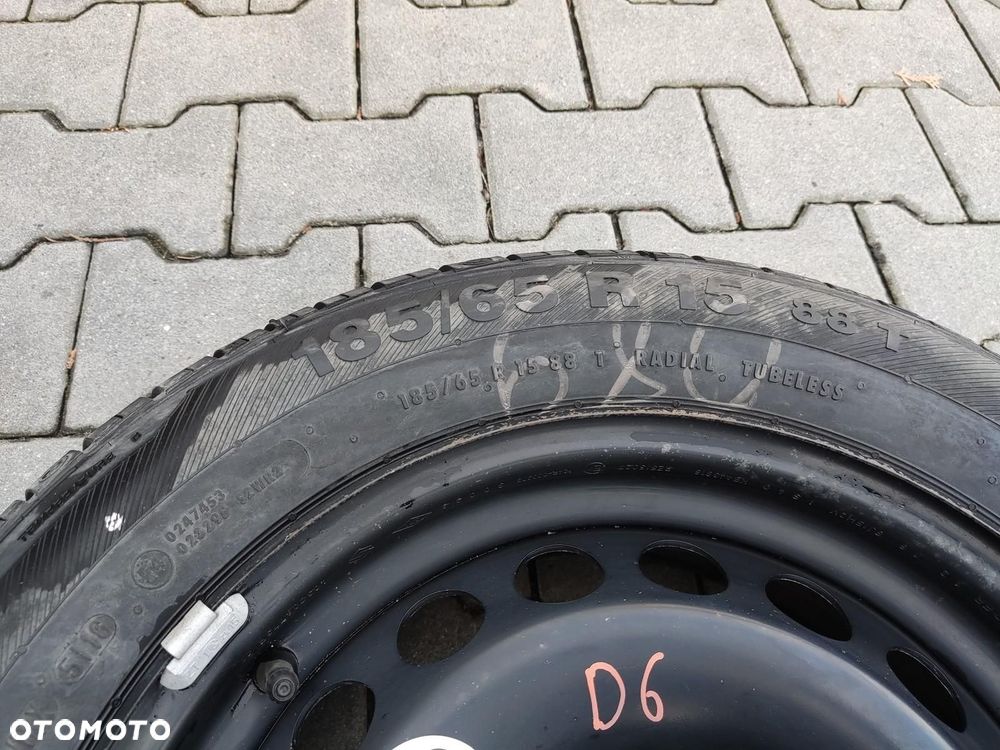 KOŁO DOJAZDOWE ZAPASOWE DOJAZDÓWKA 15 RENAULT CLIO IV LIFT 2016-2019 4X100 - 6