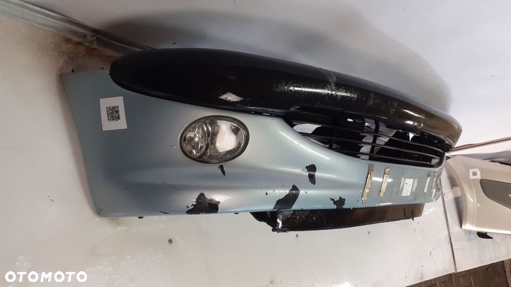 [] ZDERZAK PRZÓD PRZEDNI DO PEUGEOT 206 EYL BŁĘKITNY HALOGENY - 2