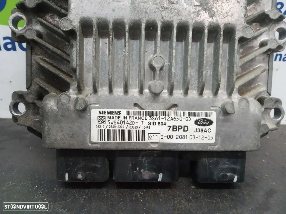 CENTRALINA MOTOR UCE FORD FIESTA V 2004 -3S6112A650GD - 1