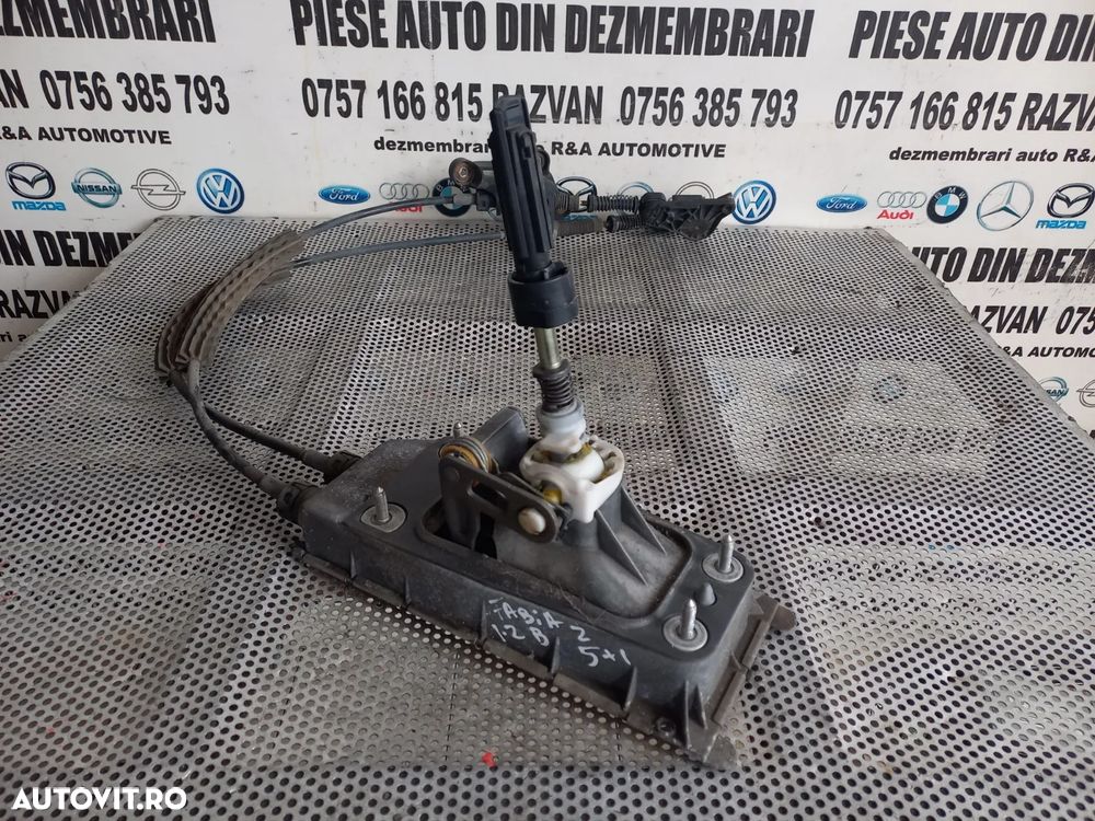 Timonerie Cu Cabluri Skoda Fabia 2 5+1 Trepte 1.2 Benzina Motor CGP Cod 6QCG - Dezmembrari Arad - 1