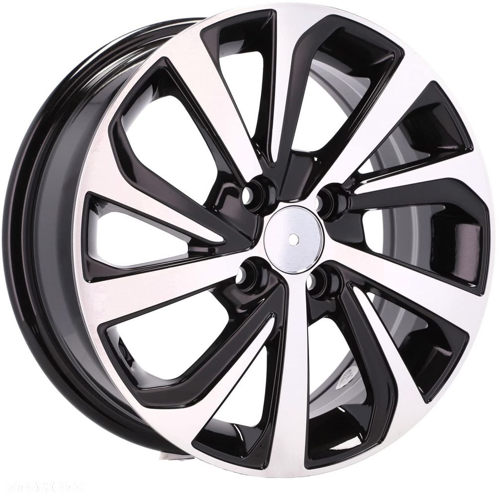 4x Felgi 14 4x100 m.in. do HYUNDAI I10 I20 Getz RENAULT Clio TOYOTA Yaris KIA RIO - A423 (IN5429) - 1