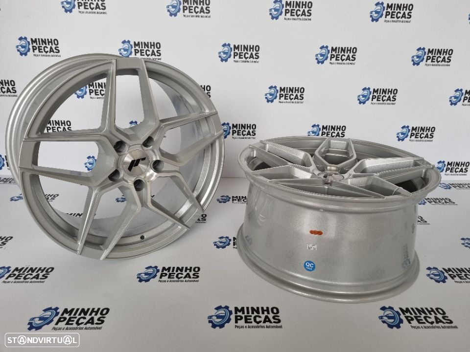 Jantes Japan Racing (JR34) em 19 Silver BMW - 4