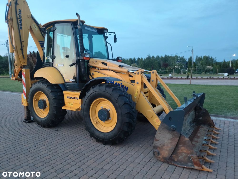 Komatsu WB93 S5 / RÓWNE KOŁA / SPROWADZONA / KOPARKO-ŁADOWARKA / - 7