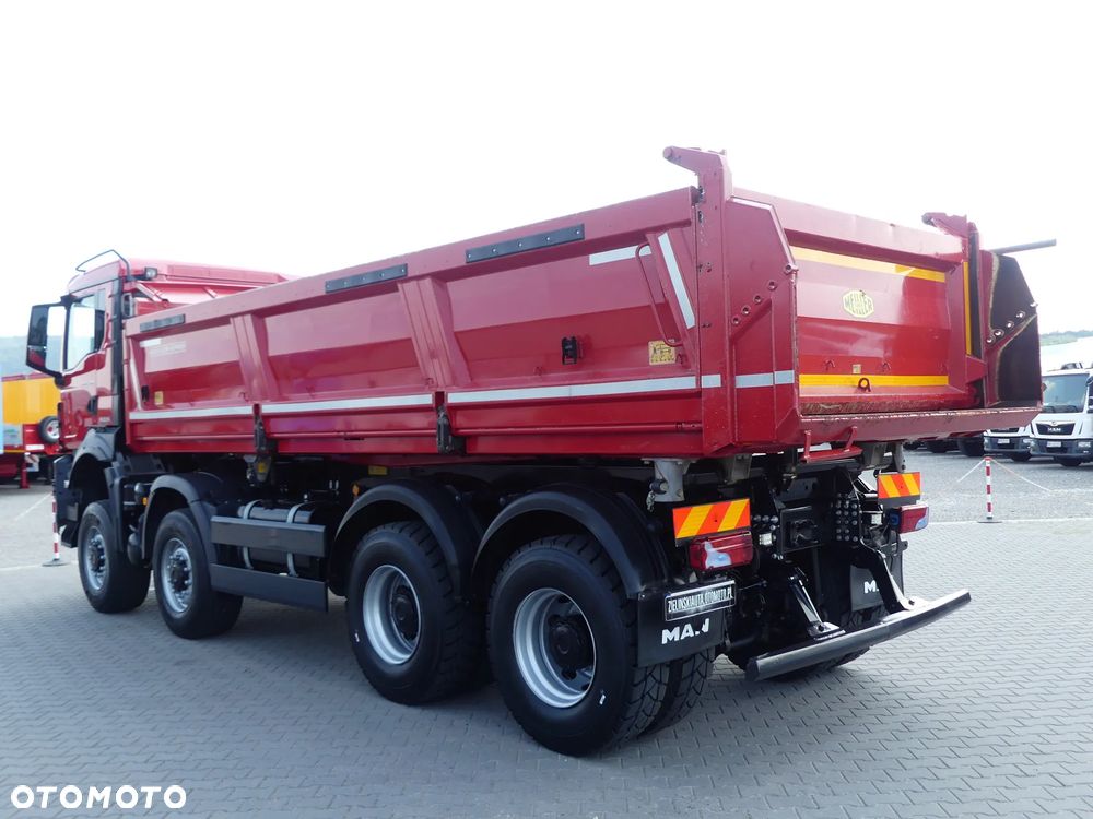 MAN TGS 41.470 / 8x8 / WYWROTKA MEILLER 3-STR HYDROBURTA / MANUAL / - 15
