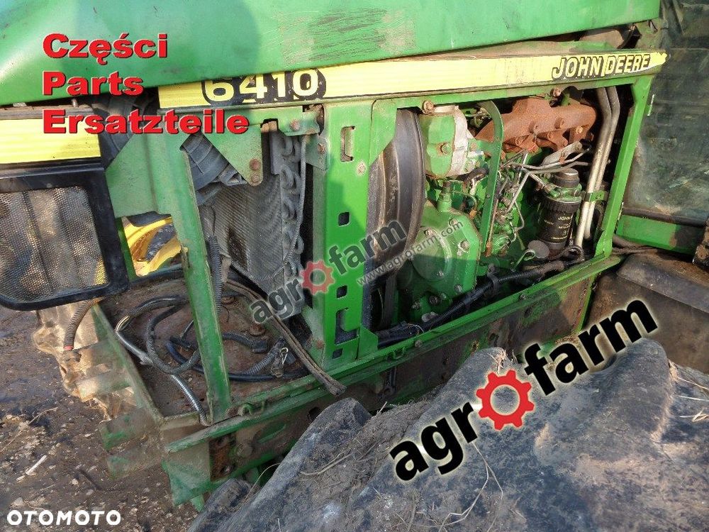 John Deere 6410 części, skrzynia biegów, silnik - 3