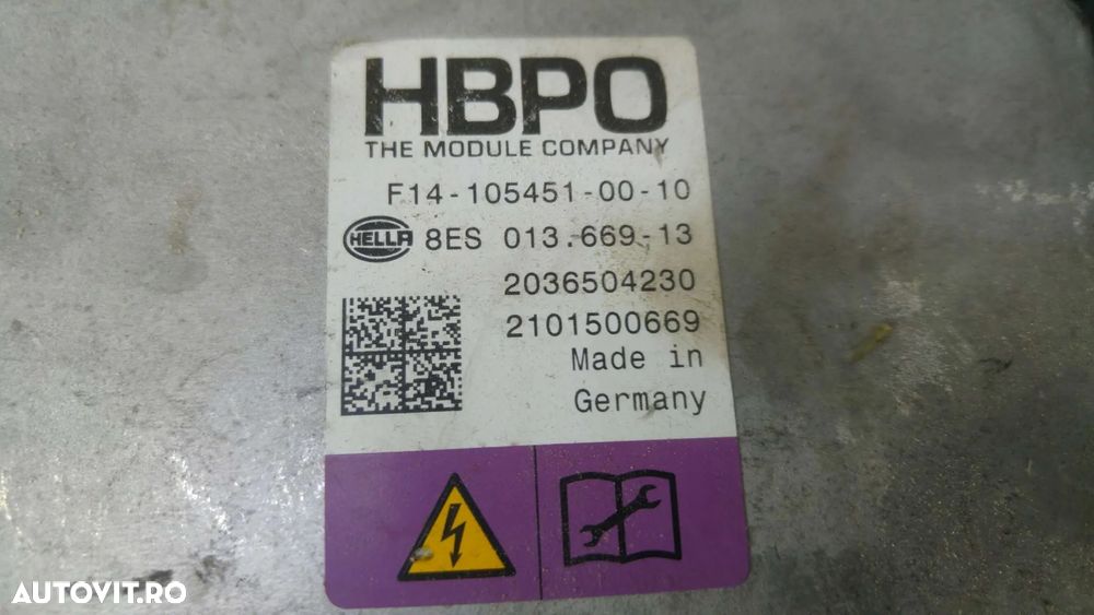 Modul incalzitor electric bmw x3 g01 f97 8es01366913 f141054510010 - 2