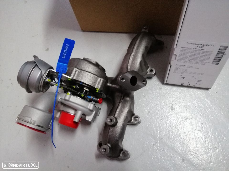 Turbo do Motor Vw Skoda Seat Audi 1.9 Tdi PD - 1