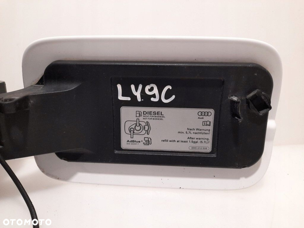 AUDI A4 B9 4M0010508 KLAPKA WLEW PALIWA SIŁOWNIK LY9C BIAŁY 8W0809906 - 11