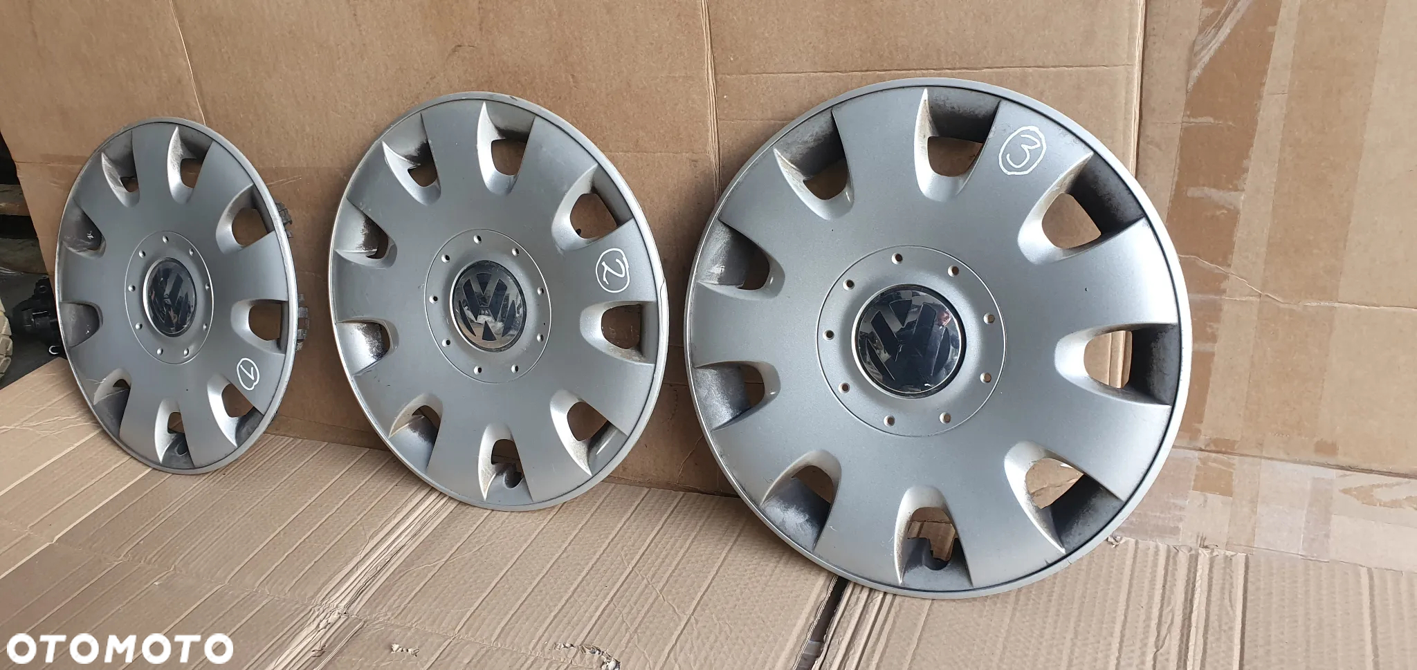 Dekielek kołpak kapsel 15" VW Touran 1T0601147 - 5