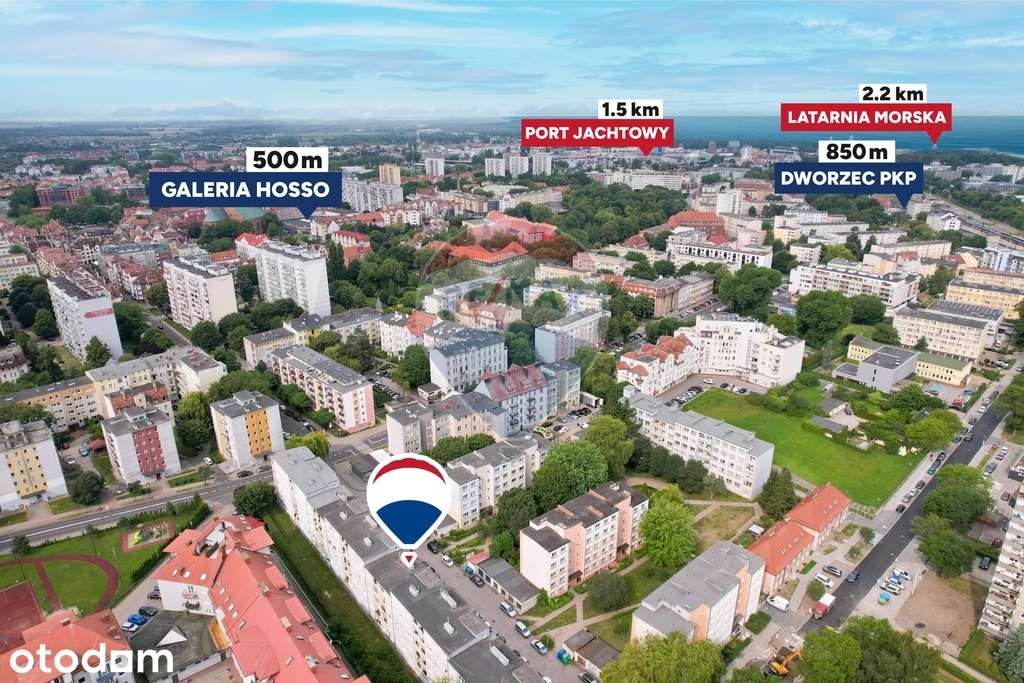 Rozkładowe mieszkanie na sprzedaż: Kołobrzeg!