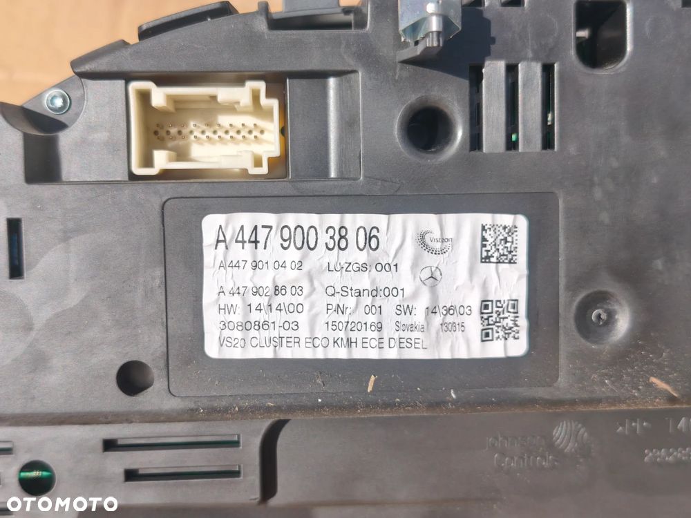 Licznik zegary Mercedes Vito w447 a4479003806 2014- - 5