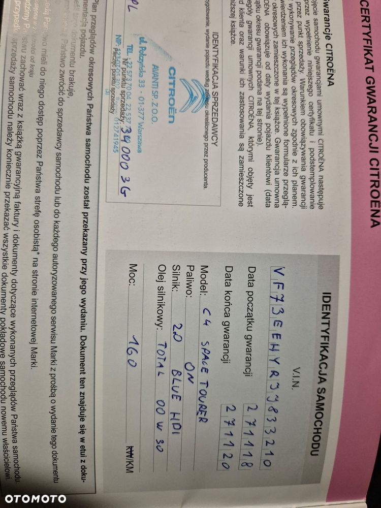 Citroën C4 SpaceTourer 2.0 BlueHDi Shine S&S EAT8 - 4