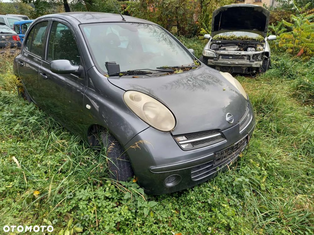 części do Nissan Micra K12 1.5 dci 2002r maska zderzak drzwi lampa szyba fotele skrzynia - 2