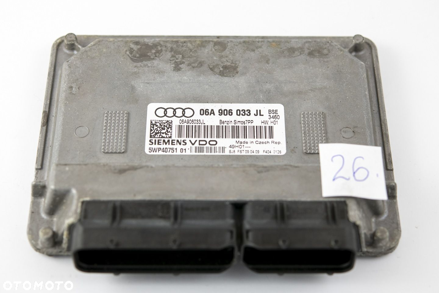 Komputer sterownik silnika Audi A3 8P lift 06A906033JL - 2