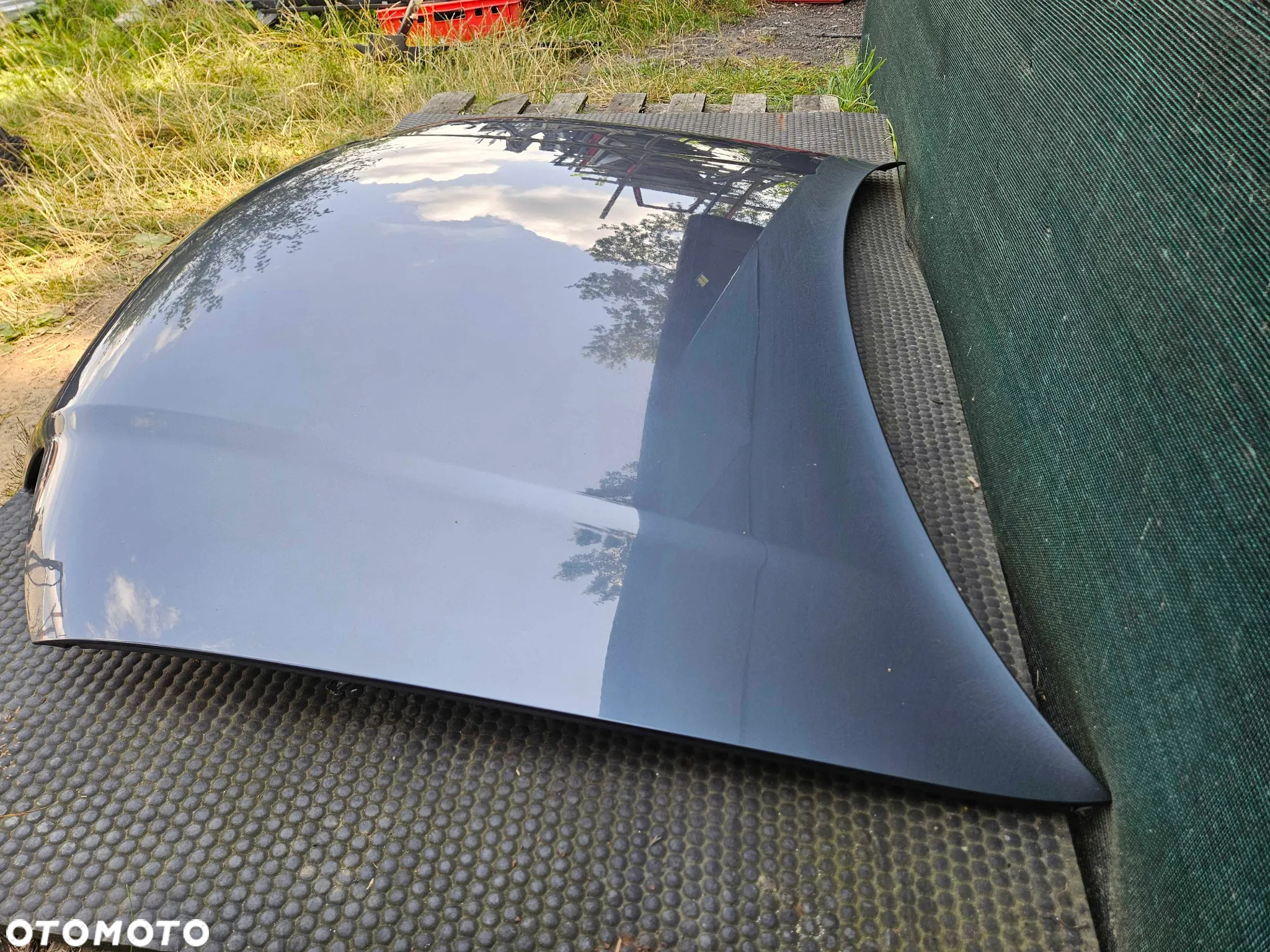 Maska Pokrywa Silnika Przód Przednia LX7Z Szara Audi A4 B6 Oryginalny Lakier - 23
