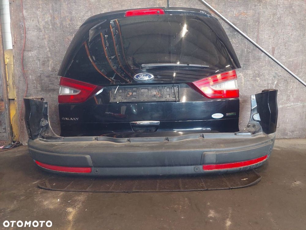 KOMPLETNY TYŁ KLAPA BAGAŻNIKA ZDERZAK TYŁ LAMPY FORD GALAXY MK2 LIFT G6 - 4
