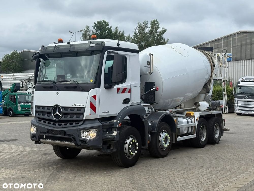 Mercedes-Benz AROCS 3340 8x4 EURO6 BETONOMIESZARKA PUTZMEISTER 10m3