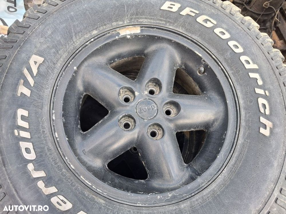 Jante jeep Wrangler cu cauciucuri bfgoodrich at 31x10,5r15 - 3