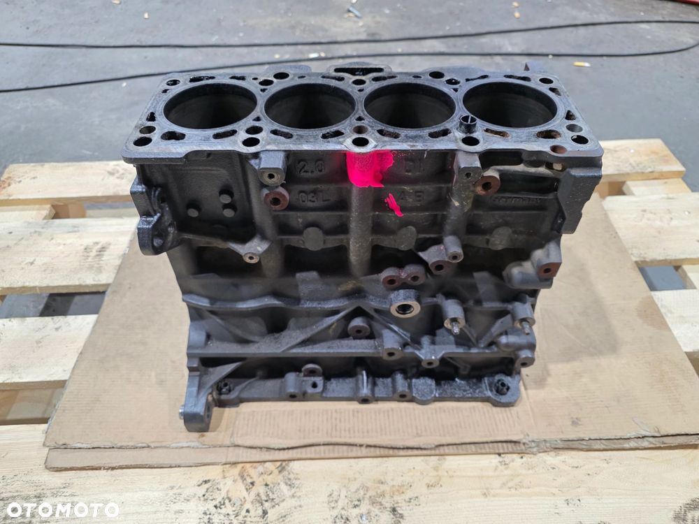 BLOK SILNIKA AUDI VOLKSWAGEN SEAT SKODA 2.0 TDI CBA 1/26 - 1