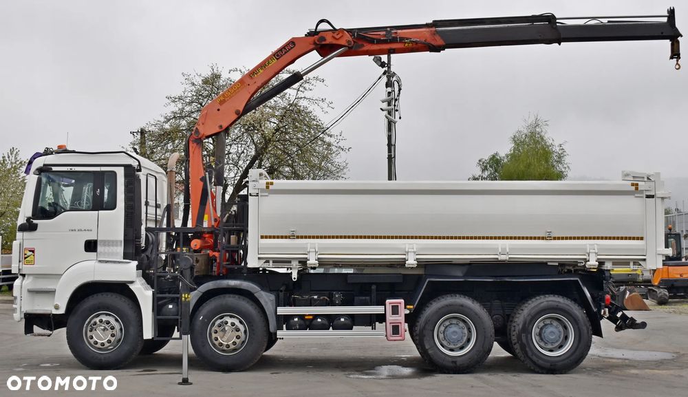 MAN TGS 35.440 * WYWROTKA 5,80 m + BORDMATIC * PK 15500 * 8x4 - 5