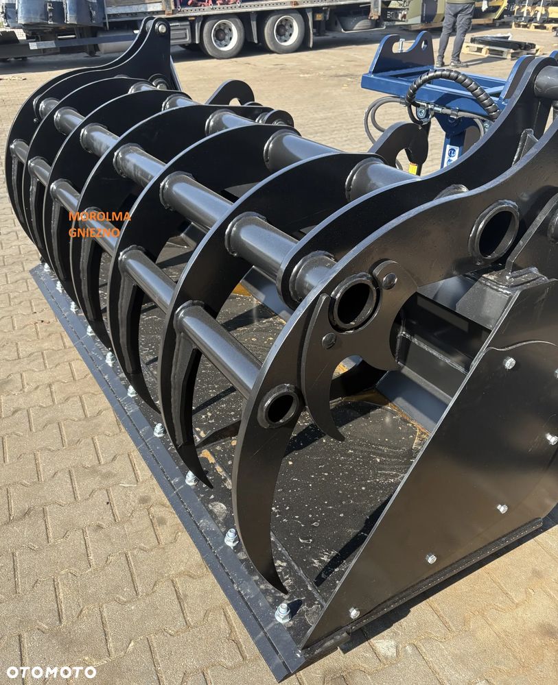 Łyżka z dociskiem łyżkokrokodyl GOLIAT FK MACHINERY 1116kg 1,92m max szczęk łyżkokrokodyl szuflokrokodyl - 7