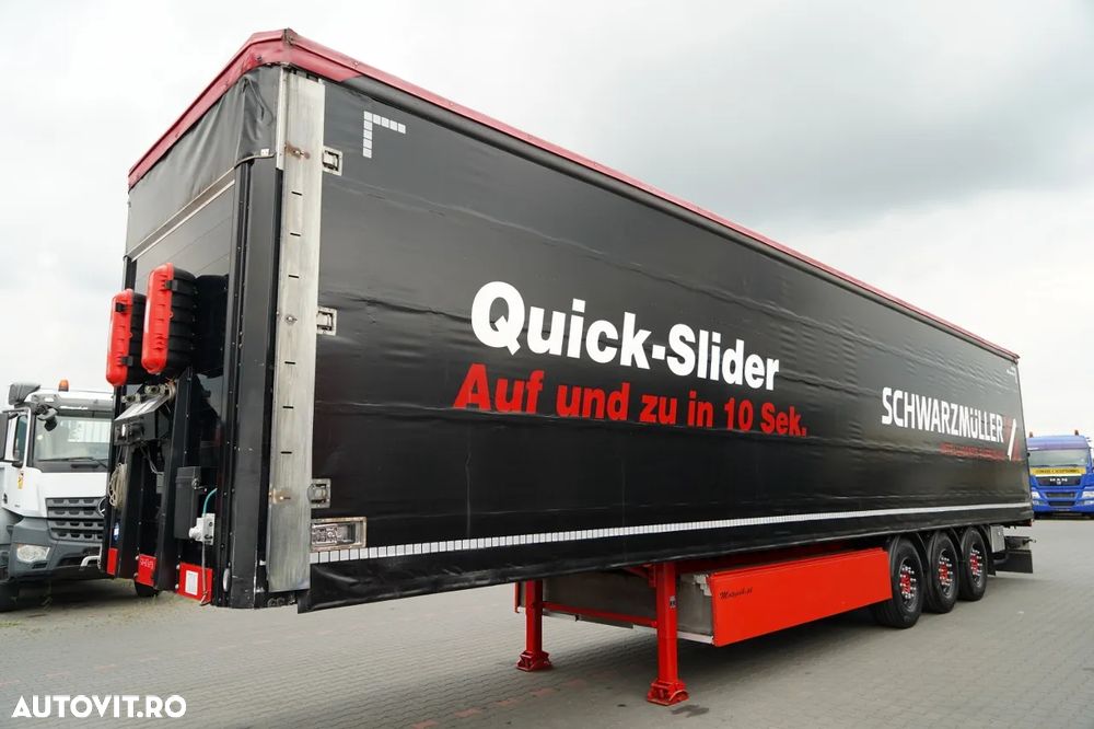 Schwarzmuller CORTINĂ / STANDARD / CORTINĂ RAPIDĂ / COȘ PENTRU PALEȚI / AXE SAF - 2