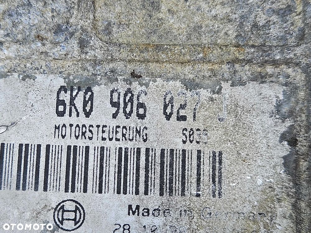 Komputer 6K0906027J 0261204844 Sterownik Silnika Moduł 1.4 Seat Cordoba I 1 Ibiza II 2 98r - 4