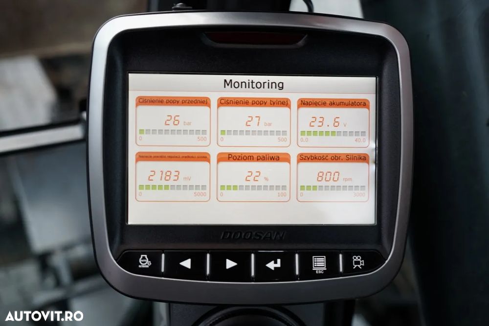 Doosan DX 140W / EXCAVATOR PE ROȚI / JOYSTICK / POWERTILT SWIVEL / 2019 / - 33