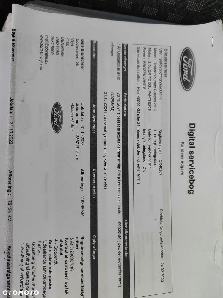 Ford TRANSIT CUSTOM 2020r 2,0 TDCI 130KM L1H1 EURO 6 LEDY CENA BRUTTO VAT 23% - 33