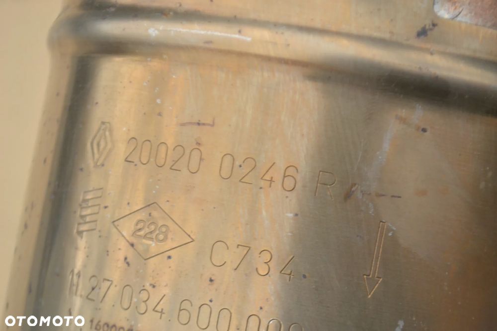 RENAULT MASTER KATALIZATOR FILTR DPF 201005105R 200200246R - 5