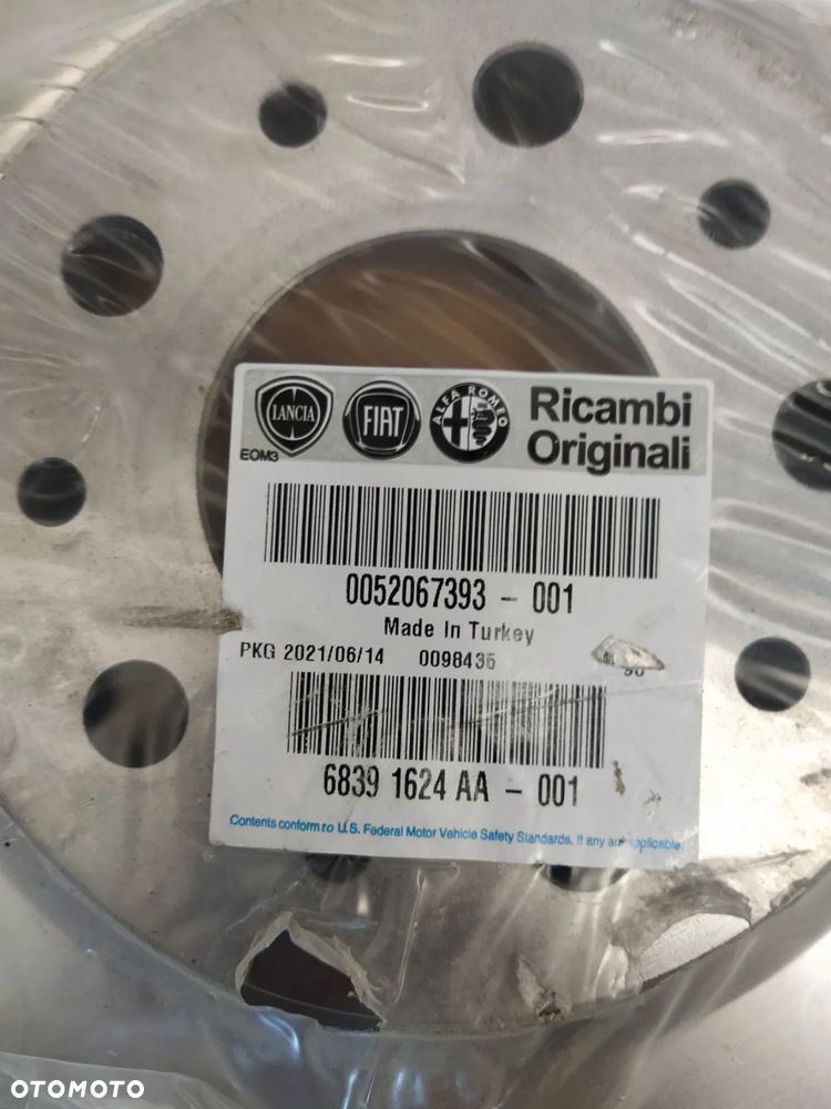 FIAT TIPO 15- TARCZE HAMULCOWE PRZÓD KOMPLET 2szt 281 mm NOWY ORYGINAŁ - 10