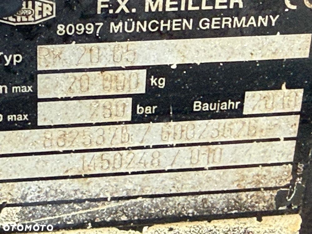 Urządzenie Hakowe Hakowiec MEILLER PK 20.65 - 11