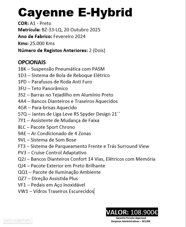 Porsche Cayenne E-Hybrid Tiptronic S - 42
