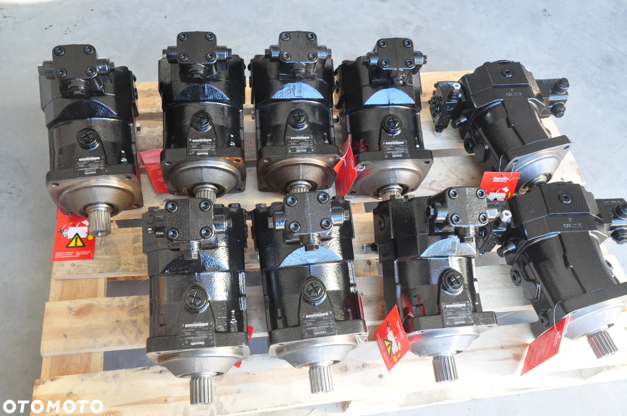 HYDROMOTOR SILNIK JAZDY REXROTH NOWY !!! NR A6VM085DA0000007B/71MWV0N4Z91B0-0 - 4