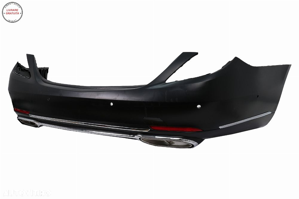 Kit Exterior Complet Mercedes S-Class W221 (2005-2013) Conversie Completa la W222 - livrare gratuita - 11
