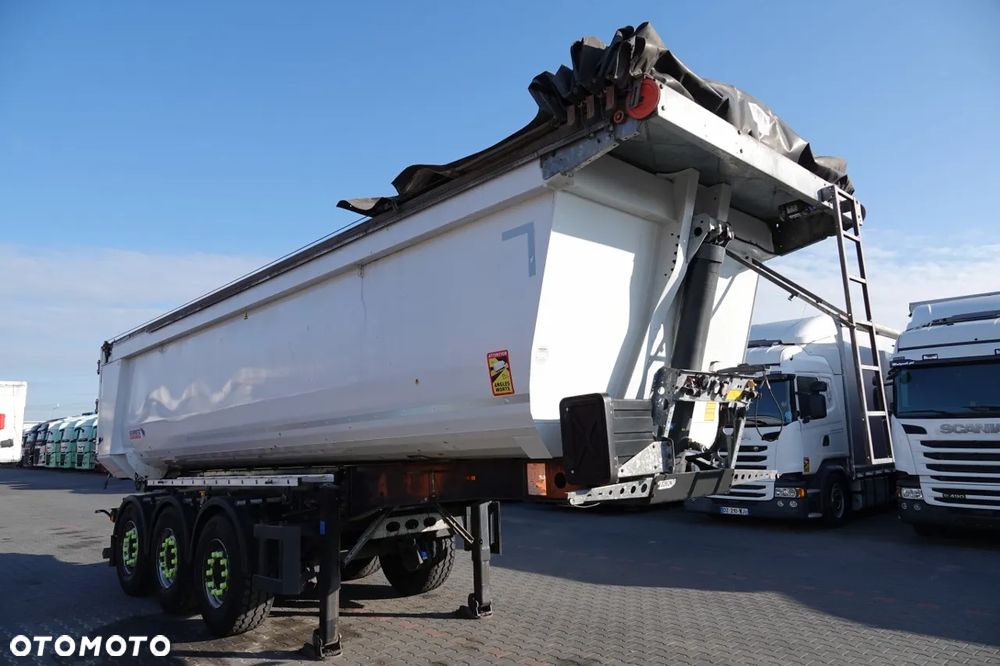 Schmitz Cargobull WYWROTKA 30 m3 / STALOWA / RYNNA WANNA HP / OŚ PODNOSZONA - 2