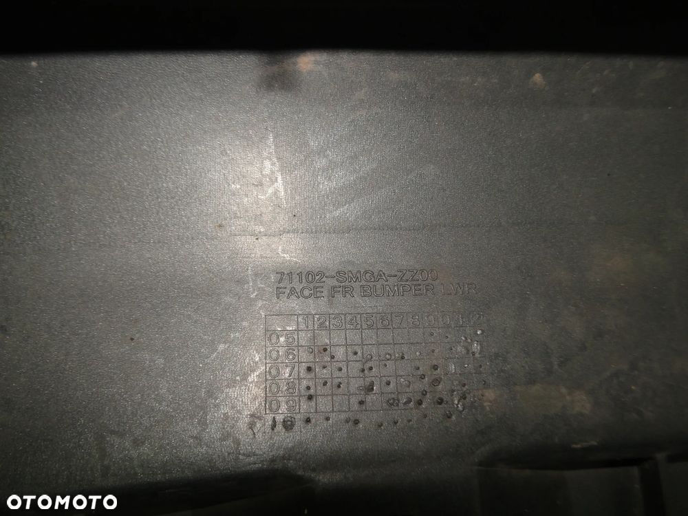 HONDA CIVIC UFO VIII 8 LISTWA SPOJLER DOKŁADKA ZDERZAKA PRZÓD PRZEDNIA EUROPA - 22