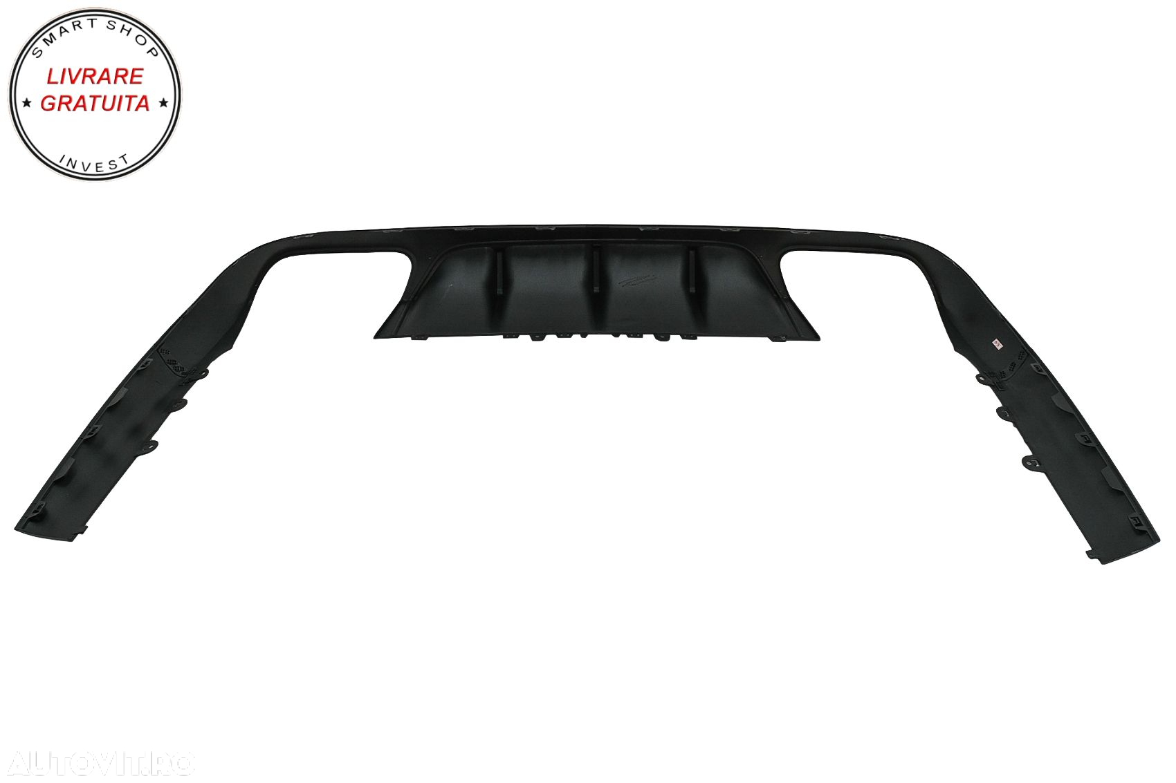 Difuzor Bara Spate cu Ornamente toba Mercedes E-Class C238 A238 AMG Sport Line Cou- livrare gratuita - 5