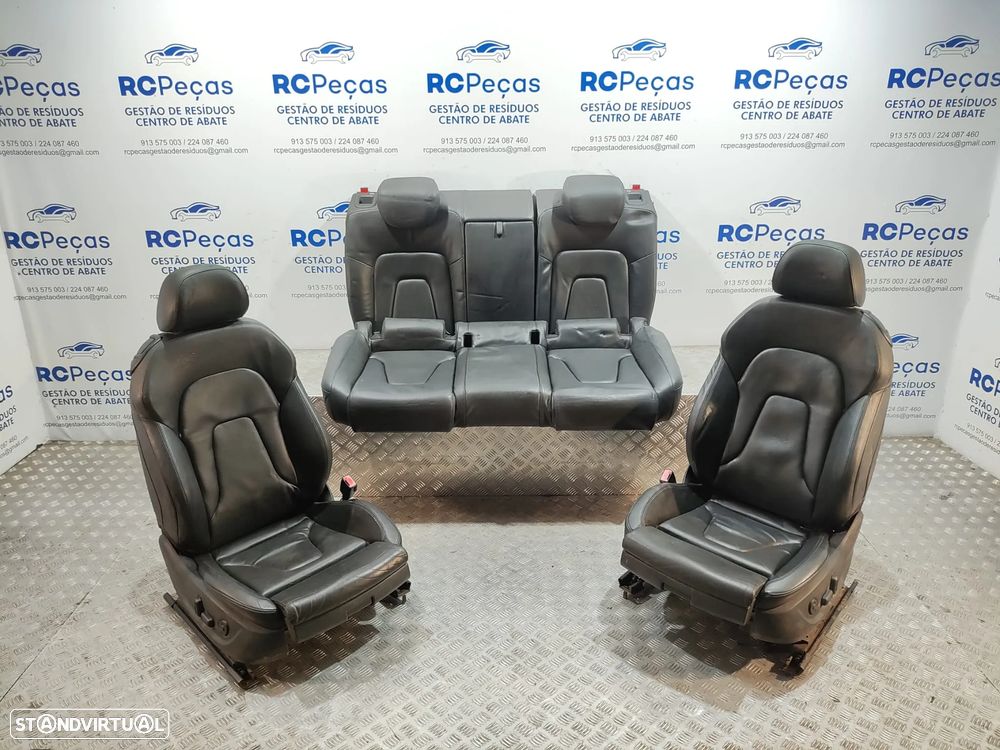 Conjunto Bancos Originais Pele Audi A5 8T S-Line 3 Portas - 8