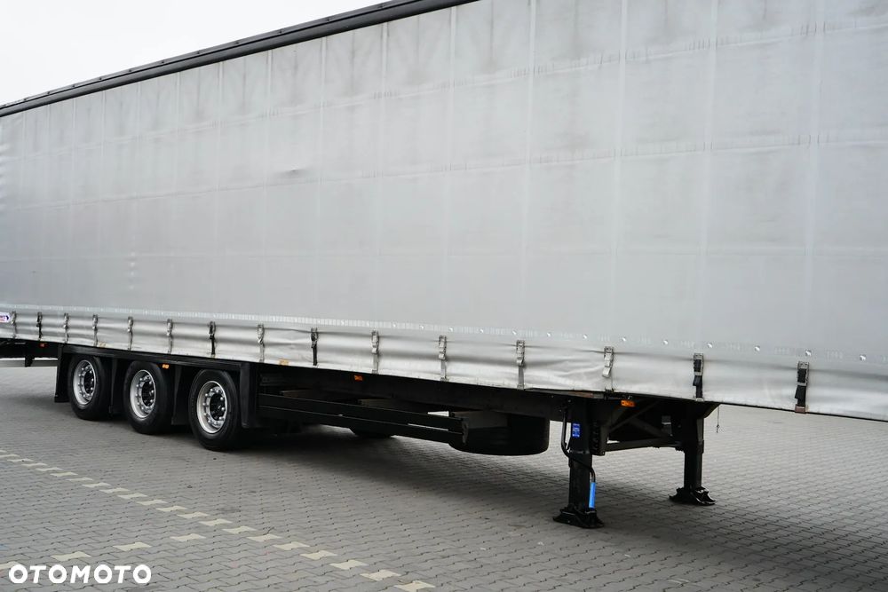 Schmitz Cargobull / FIRANKA / MEGA / MULTI LOCK / XL / OŚ PODNOSZONA - 13