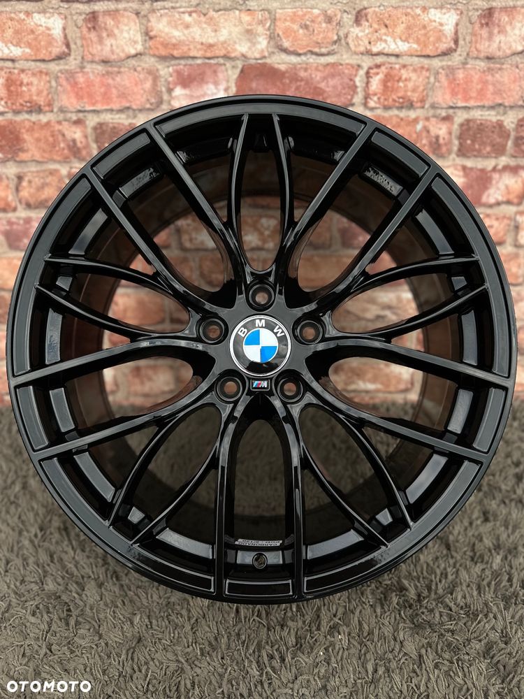Nowe czarne felgi 5x120 19 BMW F10 8.5j ET35 9.5j ET40 F12 F06 5 GT E90 F01 X1 X3 F25 X4 Z4 F30 F32 F34 F36 E60 jak styling 405 M pakiet Carbonado Shine - 1