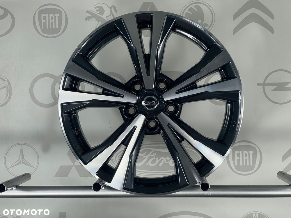 FELGI ALU NISSAN QASHQAI X TRAIL 18 5X114,3 ET40 NOWY MODEL ORYGINALNE - 1