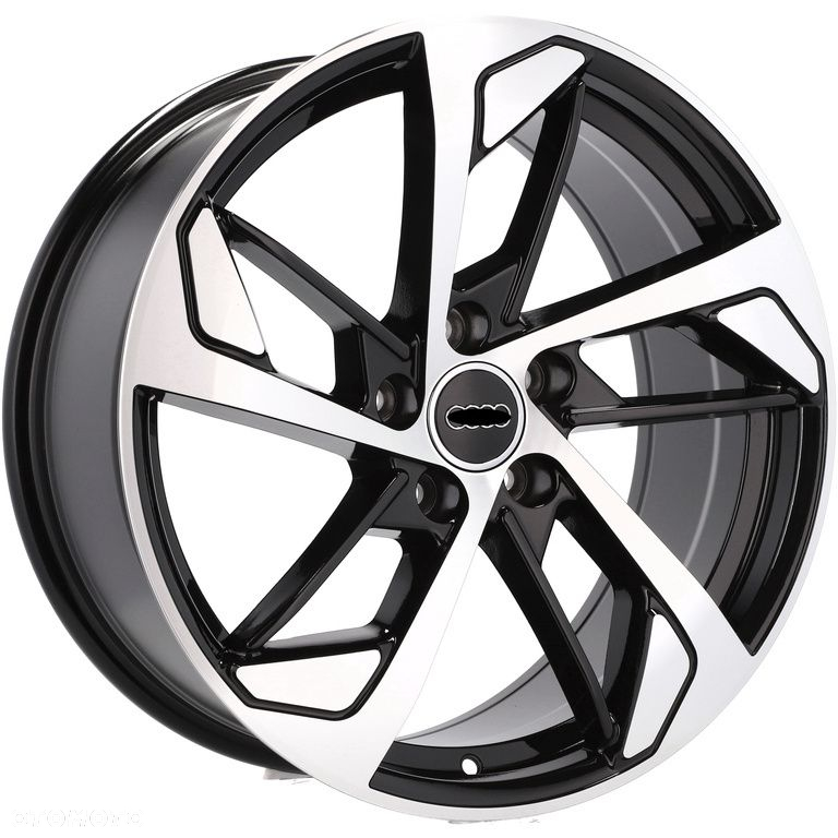 4x Felgi 18 m.in. do AUDI A3 A4 b6 b7 b8 A5 A6 c6 c7 c8 A7 A8 d5 d4 Q2 Q3 Q5 SQ5 - XE139 (BK5366) - 3