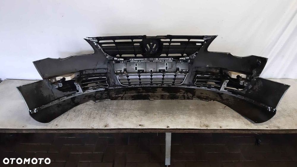 ^ ZDERZAK PRZÓD PRZEDNI DO VOLKSWAGEN VW PASSAT B6 LA7T SZARY USZKODZONY ! - 5