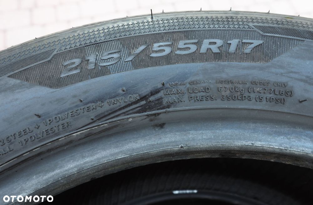 Hankook Ventus Prime3 215/55 R17 DOT 2025 – 4 szt. – tylko 200 km – np. VW T-Roc - 6