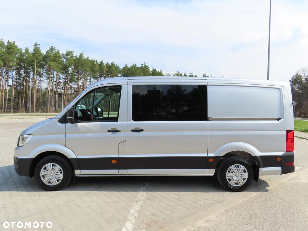 Volkswagen Crafter 35 BiTDI 2.0 177 KM AUTOMAT 6-Cio Os.+ 1036 Kg Ładowność MIXTO Indywidualna Zabudowa VIP, L2H1 Furgon Blaszak, 5905 mm Dł, FULL LED, DRZWI PRZESUWNE Z OBU STRON, HAK 3000 Kg, Rozstaw Osi 3665 mm, Stan Wizualny I Techniczny NOWY Tak Jak Z Taśmy Produkcyjnej Gotowy Dostępny OKAZJA POLECAM - 6