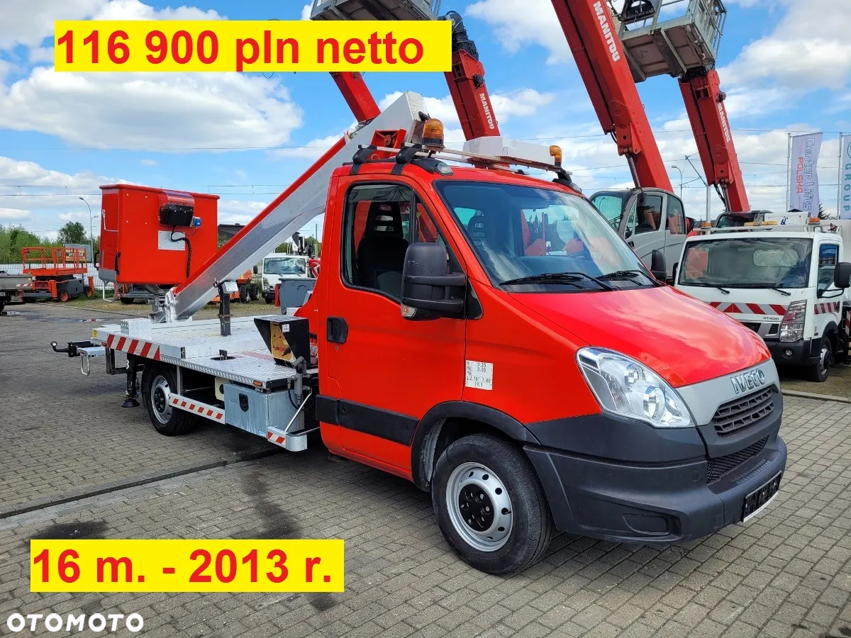 Iveco Daily 35S12 podnośnik koszowy 16 m 17 m 18 m 20 m 21 m - 3