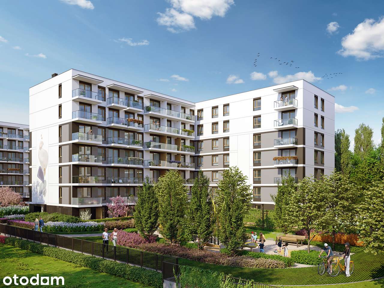 2-pokojowe mieszkanie 43m2 + balkon Bezpośrednio