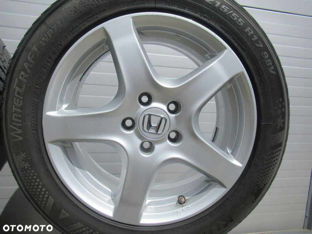 ALU+OPONY ZIMA R17 HONDA HR-V,ACCORD 8mm - 4